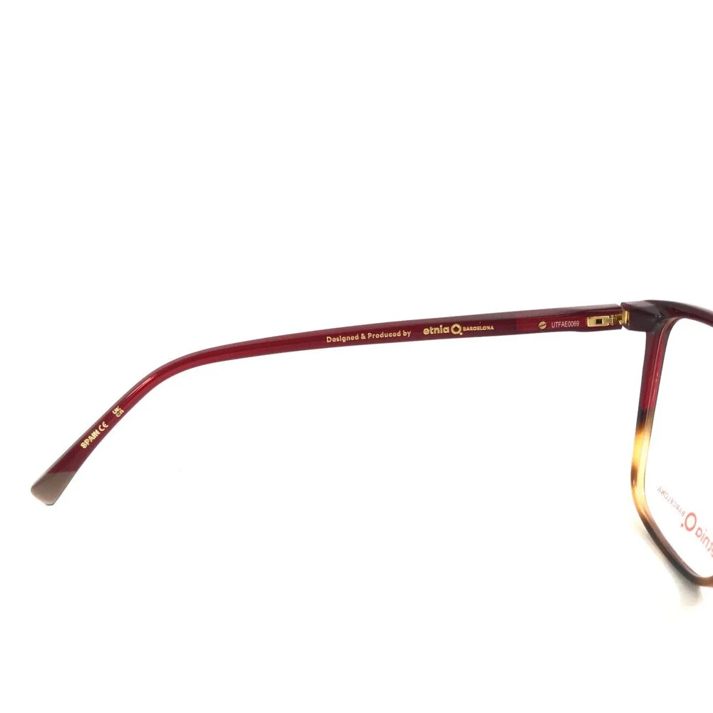 Etnia Barcelona Eyeglasses Frames ANCORA RDHV Red Havana Full Rim 56-14-145